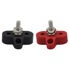 Load image into Gallery viewer, M6/M8 Terminal Block Studs Battery Power DC 48V 150A Distribution Terminal Stud Connector for Truck RV Boat
