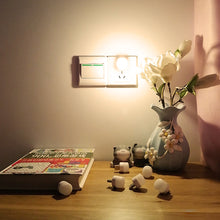 Load image into Gallery viewer, USB Plug Lamp Computer Mobile Power Charging USB Small Book Lamps LED Eye Protection Reading Light Small Round Light Night Light
