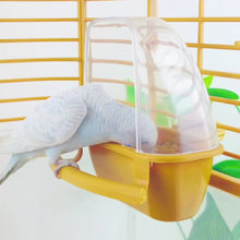 Load image into Gallery viewer, Bird Cage Feeder Parrot Birds Water Hanging Bowl Parakeet Feeder Box Pet Cage Plastic Food Container Bird Supplies
