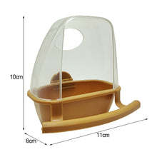 Load image into Gallery viewer, Bird Cage Feeder Parrot Birds Water Hanging Bowl Parakeet Feeder Box Pet Cage Plastic Food Container Bird Supplies
