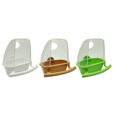 Load image into Gallery viewer, Bird Cage Feeder Parrot Birds Water Hanging Bowl Parakeet Feeder Box Pet Cage Plastic Food Container Bird Supplies
