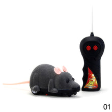 Load image into Gallery viewer, Cat Remote Control Mouse Toy Funny Simulation Mouse Electric Toys Funny Cat Pet Toy with Remote Control Pet Toys Cat Toys

