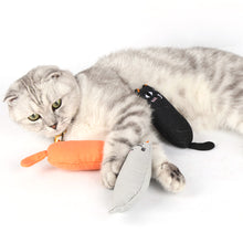 Load image into Gallery viewer, Cute Cat Face Catnip Cats Toy Kitten Teeth Chewing Biting Plush Toys Cat Plush Thumb Pillow Pet Accessories
