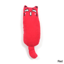 Load image into Gallery viewer, Cute Cat Face Catnip Cats Toy Kitten Teeth Chewing Biting Plush Toys Cat Plush Thumb Pillow Pet Accessories
