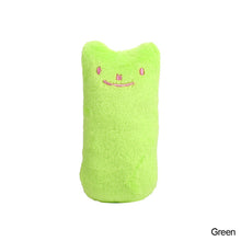 Load image into Gallery viewer, Cute Cat Face Catnip Cats Toy Kitten Teeth Chewing Biting Plush Toys Cat Plush Thumb Pillow Pet Accessories

