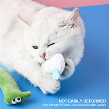 Load image into Gallery viewer, Cute Animal Shape Catnip Cats Toy Kitten Dinosaur Teeth Chewing Biting Plush Toys Cat Plush Thumb Pillow Pet Accessories

