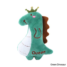Load image into Gallery viewer, Cute Animal Shape Catnip Cats Toy Kitten Dinosaur Teeth Chewing Biting Plush Toys Cat Plush Thumb Pillow Pet Accessories
