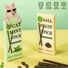 Load image into Gallery viewer, 6 Sticks/Box Cat Chewing Toys 100% Natural Silver Vine Catnip Toys Sticks Kittens Teeth Cleaning Stick For Cats

