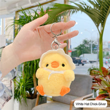 Load image into Gallery viewer, 10cm Cute Chicken Plush Toys Key Chain Bag Pendant Cute Chick Doll for Kids Children Birthday Christmas Gifts Toys
