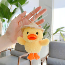 Load image into Gallery viewer, 12cm Cute Angry Chicken Plush Toys Key Chain Bag Pendant Cute Duck Doll for Kids Children Birthday Christmas Gifts Toys
