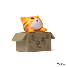 Load image into Gallery viewer, Cute Cat Figurines Miniature Cartoon Animal Decor Figure Craft Ornament Micro Landscape Kawaii Desk Car Interior Accessories Home Decoration Kids Gift
