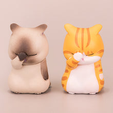 Load image into Gallery viewer, Cute Cat Figurines Miniature Cartoon Animal Decor Figure Craft Ornament Micro Landscape Kawaii Desk Car Interior Accessories Home Decoration Kids Gift
