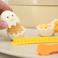 Load image into Gallery viewer, 2 Pcs Fancy Cooked Eggs Cutter Creative Lace Egg Maker Boiled Eggs Bento Cut Flower Shaper Funny Eggs Silcer Random Color Lovely Breakfast Making Tools
