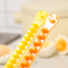 Load image into Gallery viewer, 2 Pcs Fancy Cooked Eggs Cutter Creative Lace Egg Maker Boiled Eggs Bento Cut Flower Shaper Funny Eggs Silcer Random Color Lovely Breakfast Making Tools
