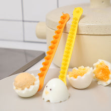 Load image into Gallery viewer, 2 Pcs Fancy Cooked Eggs Cutter Creative Lace Egg Maker Boiled Eggs Bento Cut Flower Shaper Funny Eggs Silcer Random Color Lovely Breakfast Making Tools
