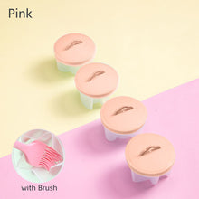 Load image into Gallery viewer, 4 Pcs/Set Cute Egg Cooker Tools with Brush Plastic Egg Mould Poacher Baking Egg Mold Cups Steamer Kitchen Accessories Gadgets for Kid
