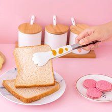 Load image into Gallery viewer, Japanese Cat Paw Shape Food Tongs 3 Sizes Anti Heat Bread Clip Meal Tong Cute Cartoon Stainless Steel Barbecue Tongs Sandwich Baking Clip Kitchen Gadgets
