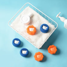 Load image into Gallery viewer, 1pc Magic Laundry Ball Kit Hair Remover Washing Machine Pet Clothes Cleaning Balls Fiber Collector Reusable Filtering Ball Lint Catcher Dog Accessories Home Household Product
