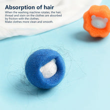 Load image into Gallery viewer, 1pc Magic Laundry Ball Kit Hair Remover Washing Machine Pet Clothes Cleaning Balls Fiber Collector Reusable Filtering Ball Lint Catcher Dog Accessories Home Household Product
