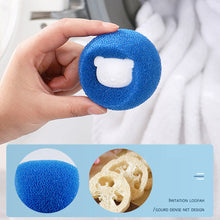 Load image into Gallery viewer, 1pc Magic Laundry Ball Kit Hair Remover Washing Machine Pet Clothes Cleaning Balls Fiber Collector Reusable Filtering Ball Lint Catcher Dog Accessories Home Household Product
