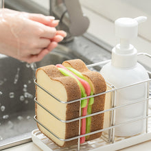 Load image into Gallery viewer, Toast Bread Shape Dish-washing Sponges Softer Sandwich Magic Sponge Washable Scrubber Tools for Pots Dishes Kitchen Accessories Household Cleaning Gadget
