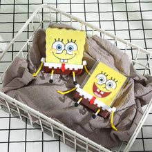 Load image into Gallery viewer, Kawaii Sponges Storage Holder Cute Cartoon Wall Mounted Sponge Sink Drain Rack Storage Basket Household Supply Kitchen Accessory
