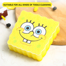 Load image into Gallery viewer, Kawaii Sponges Storage Holder Cute Cartoon Wall Mounted Sponge Sink Drain Rack Storage Basket Household Supply Kitchen Accessory
