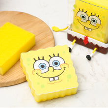 Load image into Gallery viewer, Kawaii Sponges Storage Holder Cute Cartoon Wall Mounted Sponge Sink Drain Rack Storage Basket Household Supply Kitchen Accessory
