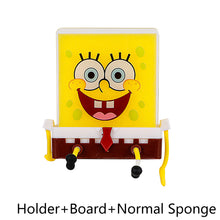 Load image into Gallery viewer, Kawaii Sponges Storage Holder Cute Cartoon Wall Mounted Sponge Sink Drain Rack Storage Basket Household Supply Kitchen Accessory
