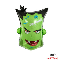 Load image into Gallery viewer, Halloween Pumpkin Ghost Balloons Decorations Spider Foil Balloons Inflatable Toys Bat Globos Halloween Party Supplies Kids Toys
