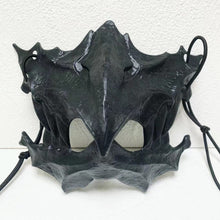 Load image into Gallery viewer, Japanese Dragon God Mask Halloween Werewolf Mask Skull Scary Half Face Mask Masquerade Ball Party Cosplay Props
