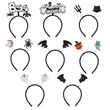 Load image into Gallery viewer, Halloween Party Headband Horror Head Buckle Halloween Decoration Funny Props Headdress For Women Men Party Decor
