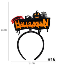 Load image into Gallery viewer, Halloween Party Headband Horror Head Buckle Halloween Decoration Funny Props Headdress For Women Men Party Decor
