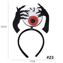 Load image into Gallery viewer, Halloween Party Headband Horror Head Buckle Halloween Decoration Funny Props Headdress For Women Men Party Decor
