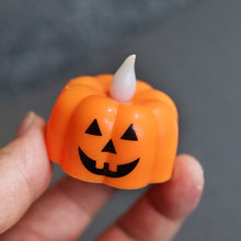 Load image into Gallery viewer, Halloween Pumpkin Candle Light LED Lights Halloween Party Supplies Lantern Lamp Ornaments Props Halloween Home Decorations
