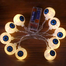 Load image into Gallery viewer, 2m 10Led Halloween Ghost Eye Led Light String Festival Bar Home Party Decor Halloween Ornament
