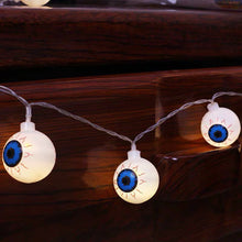 Load image into Gallery viewer, 2m 10Led Halloween Ghost Eye Led Light String Festival Bar Home Party Decor Halloween Ornament
