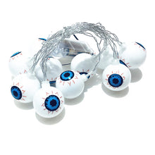 Load image into Gallery viewer, 2m 10Led Halloween Ghost Eye Led Light String Festival Bar Home Party Decor Halloween Ornament
