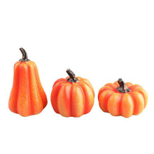 Load image into Gallery viewer, Pumpkin Candle Light Lamp Halloween Christmas Decor Gift Light Pumpkin Candlestick LED Little Night Light Home Party Table Decoration Lamp
