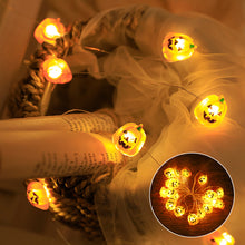 Load image into Gallery viewer, 2m 20Led Halloween Pumpkin Ghost Led Light String Festival Bar Home Party Decor Halloween Ornament For Home Party Supplies
