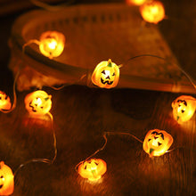 Load image into Gallery viewer, 2m 20Led Halloween Pumpkin Ghost Led Light String Festival Bar Home Party Decor Halloween Ornament For Home Party Supplies
