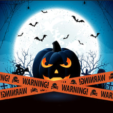 Load image into Gallery viewer, 6Mx8CM Halloween Warning Tape Signs Halloween Props Danger Warning Line New Isolation Belt Sign Party Outdoor Garden Decor
