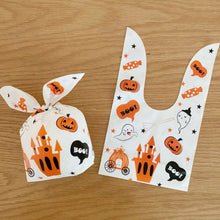 Load image into Gallery viewer, Halloween Rabbit Plastic Bags Pumpkin Ghost Biscuit Candy Gift Bags For Kids Halloween Party Decoration Supplies Gift Bag
