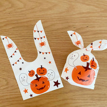 Load image into Gallery viewer, Halloween Rabbit Plastic Bags Pumpkin Ghost Biscuit Candy Gift Bags For Kids Halloween Party Decoration Supplies Gift Bag
