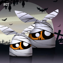 Load image into Gallery viewer, Halloween Rabbit Plastic Bags Pumpkin Ghost Biscuit Candy Gift Bags For Kids Halloween Party Decoration Supplies Gift Bag
