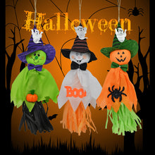 Load image into Gallery viewer, Halloween Ghost Hanging Decoration Indoor Outdoor Specter Party Ornament Utility Pendant Props Halloween Event Party Decor
