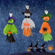 Load image into Gallery viewer, Halloween Ghost Hanging Decoration Indoor Outdoor Specter Party Ornament Utility Pendant Props Halloween Event Party Decor
