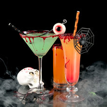 Load image into Gallery viewer, 25pcs/pack Halloween Straws Skeletons Pumpkins Straw Halloween Party Decoration Festival Supplies For Bar Bar Restaurant
