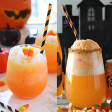 Load image into Gallery viewer, 25pcs/pack Halloween Straws Skeletons Pumpkins Straw Halloween Party Decoration Festival Supplies For Bar Bar Restaurant

