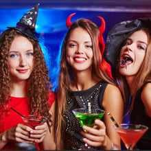 Load image into Gallery viewer, 25pcs/pack Halloween Straws Skeletons Pumpkins Straw Halloween Party Decoration Festival Supplies For Bar Bar Restaurant

